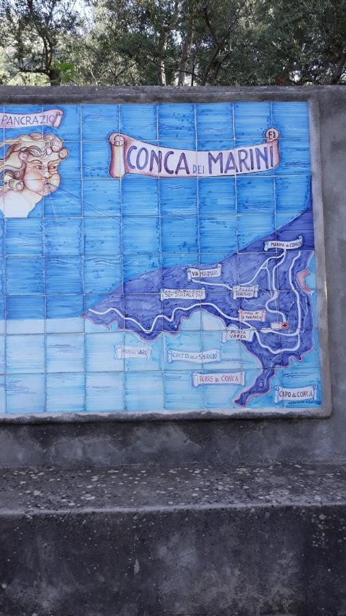 Bilocale Elena 40Mq Lägenhet Conca dei Marini Exteriör bild